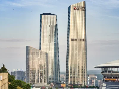 Zespół mieszkaniowy Prestigious residence with a panoramic view in Vadistanbul area, Istanbul, Turkey