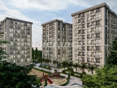 Zespół mieszkaniowy Modern apartments 2+1 and 3+1 in Eyüp Sultan, Istanbul, within a complex with infrastructure