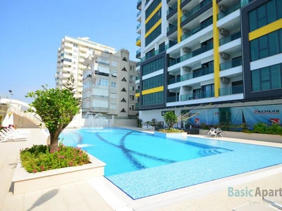 Dzielnica mieszkaniowa Beach-front Apartment in Mahmutlar, Alanya