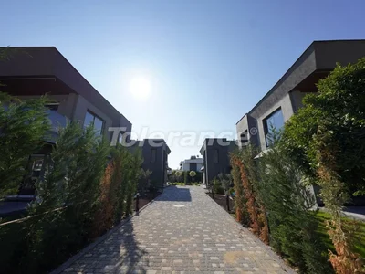 Wieś domków Villas 4+1 by the sea in Çamyuva, Kemer — eligible for Turkish citizenship, from the developer, with a private garden