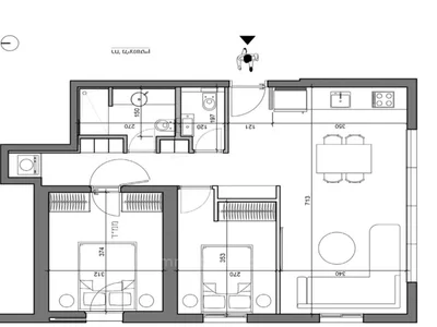 Quartier résidentiel 3 pièces neuf avec parking souterrain
