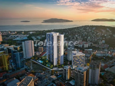 Wohnanlage Geräumige Wohnungen 1+0, 1+1, 2+1 in Maltepe, Istanbul, in einer Anlage mit Infrastruktur, in Ratenzahlung vom Bauträger.