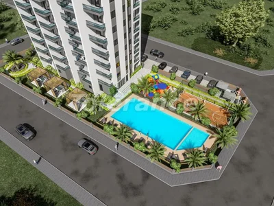 Zespół mieszkaniowy Apartments 1+1, 2+1 from the developer in Erdemli, Mersin with a swimming pool and installments