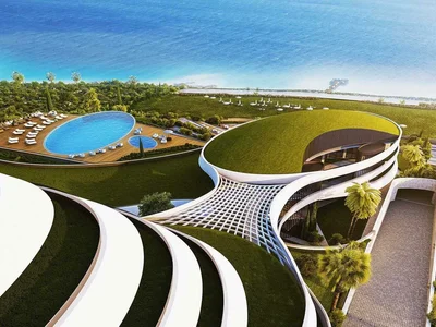 Zespół mieszkaniowy Modern residence with a view of the sea, swimming pools and a spa center, Izmir, Turkey