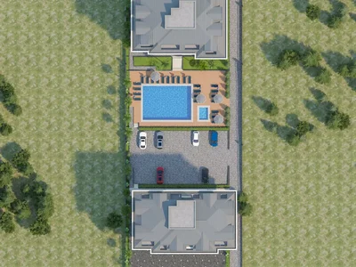 Zespół mieszkaniowy Residential complex with many facilities and services, 200 meters from the beach and promenade, Kargicak, Alanya, Turkey