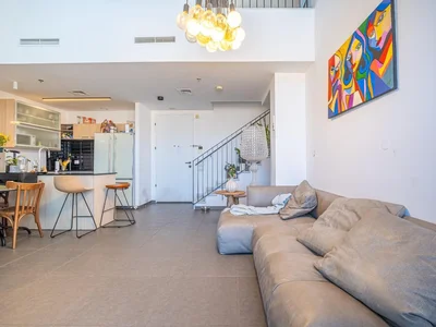 Wohnviertel Duplex gindi tlv vue panoramique