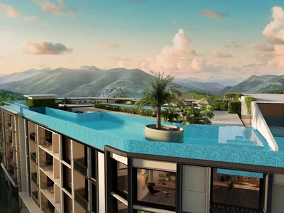 Zespół mieszkaniowy New project with a swimming pool, a co-working space and panoramic views, Phuket, Thailand