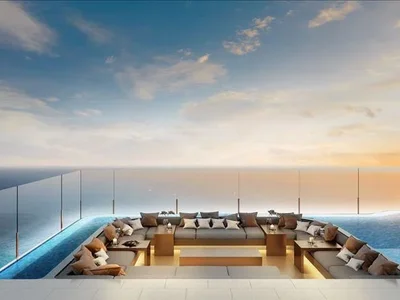 Wohnanlage Beachfront high-rise residence with swimming pools and gardens, Jomtien, Thailand