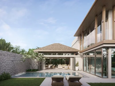 Complejo residencial First class residential complex of villas with swimming pools and excellent infrastructure in Choeng Thale, Phuket, Thailand
