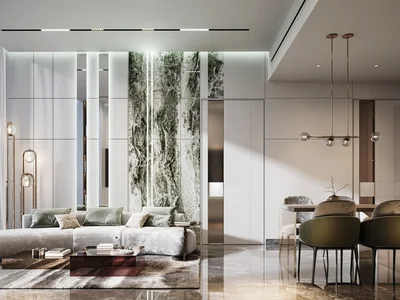 Complejo residencial Samana Imperial Garden – Luxury Living Redefined in Arjan, Dubai.