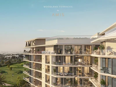 Complejo residencial New stylish residential complex Woodland Terraces in Meydan area, Dubai, UAE