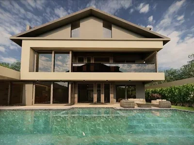 Wohnanlage Complex of villas with swimming pools and lounge areas close to the beach, in the center of Fethiye, Turkey