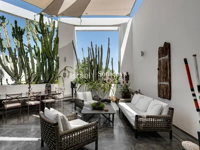 Quartier résidentiel Appartement duplex conçu architecturalement à tel aviv nord