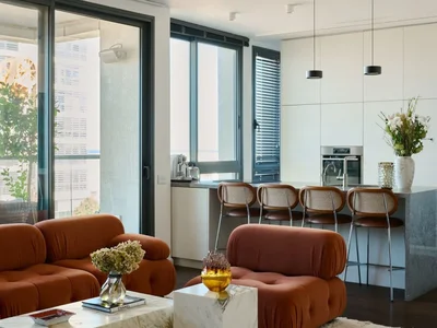 Residential quarter Magnifique 3 pieces darchitecte a vendre vue imprenable sur la mer hayarkon tel aviv