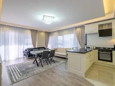 Complejo residencial Furnished 2+1 apartment in the Toprak Palace complex on the seafront.