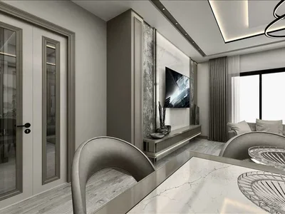 Complejo residencial New low-rise residence with swimming pools in a picturesque area, Istanbul, Turkey