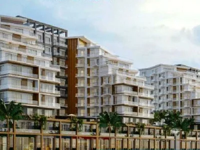 Zespół mieszkaniowy Residence with swimming pools and green areas near the marina, Istanbul, Turkey