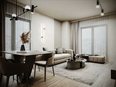 Zespół mieszkaniowy New residence with a swimming pool and a gym close to a metro station, Istanbul, Turkey