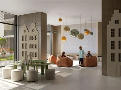 Жилой комплекс Новый проект VERDAN1A 4 с бассейнами и зонами отдыха, Dubailand, Дубай, ОАЭ