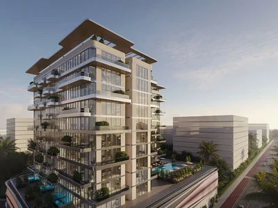 Zespół mieszkaniowy Landmark project Seaside with beaches, hotels and golf courses, Dubai Islands area, Dubai, UAE