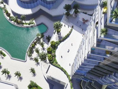 Wohnanlage New residence Golf Views Seven City with swimming pools, a shopping mall and a co-working area, JLT, Dubai, UAE