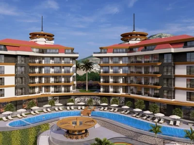 Immeuble New Apartment Project For Sale in Alanya Kestel