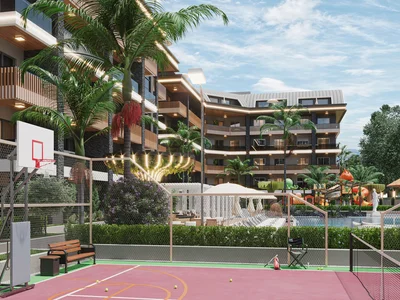 Многоквартирный жилой дом Квартиры на продажу в Алании — всего 30% первоначальный взнос + рассрочка на 36 месяцев!