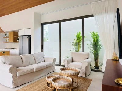 Residential complex New furnished villa with a swimming pool, 350 meters from the beach, Samui, Thailand
