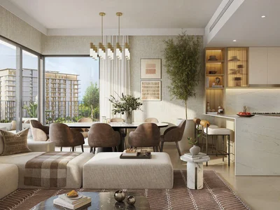 Complejo residencial New residential complex ES Golf Meadow with swimming pools and a golf course, Emaar South, Dubai, UAE