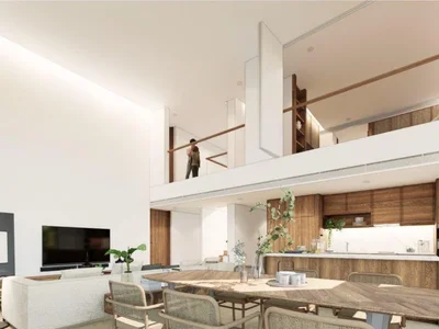 Complejo residencial New complex of villas with a swimming pool and a club near Layan Beach, Phuket, Thailand