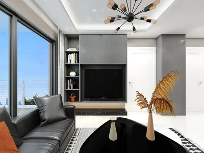 Complexe résidentiel Luxury residence with swimming pools and a spa area at 800 meters from the sea, Avsallar, Turkey