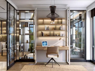 Zespół mieszkaniowy New residence with a swimming pool and a mini golf course close to a metro station and universities, Istanbul, Turkey