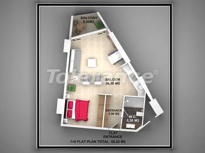 Wohnanlage Einzigartiges Hotelprojekt in Kargicak, Alanya