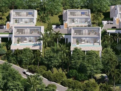 Complexe résidentiel Complex of villas with swimming pools close to the center of Chaweng, Samui, Thailand