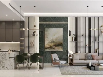 Wohnanlage Apartments in the new Park Meadows residence with a swimming pool and parks in the heart of Dubailand area, Dubai