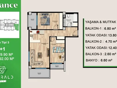Жилой комплекс Апартаменты в комплексе в Emerald Elegance со скидкой 20%.