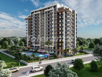 Wohnanlage Apartments 1+1, 2+1 vom Bauträger in Erdemli, Mersin mit Pool