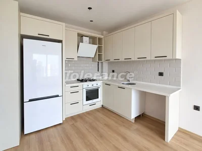 Complejo residencial New 1+1 apartment in Tece, Mersin, with household appliances and sea view