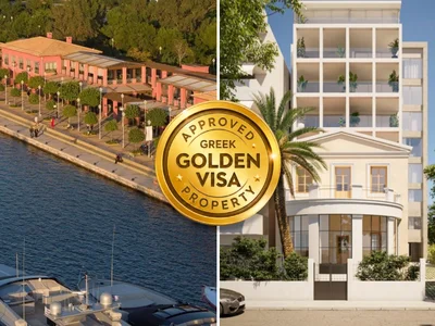 Apartment building  Modern Apartment Near the Sea in Athens for Golden Visa