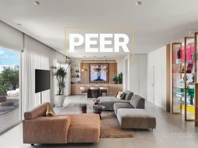 Dzielnica mieszkaniowa Penthouse sur Etage complet avec vue mer lamed nord de tel aviv