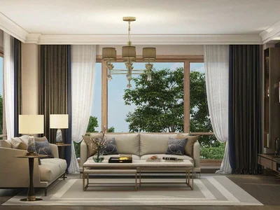 Wohnanlage New residence with a swimming pool and greena reas near metro stations and highways, Istanbul, Turkey