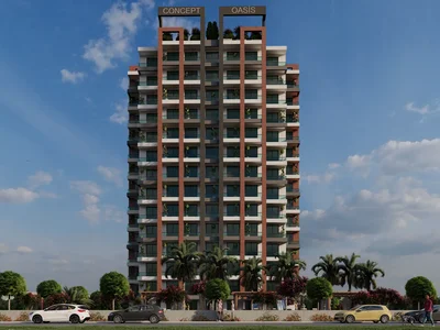 Edificio de apartamentos kvartiry v 300 m ot morya Turciya Mersin