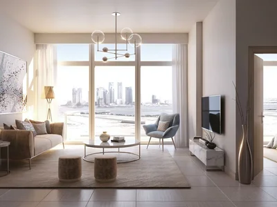 Residential complex Modern residential complex Creek Views 2 near shopping malls, stores and metro station, Al Jaddaf, Dubai, UAE