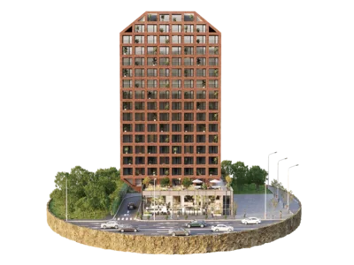 Wohngebäude Blox Beliashvili 2