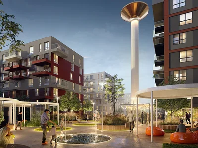 Apartamentowiec Zhiloy kompleks v prestizhnom rayone goroda