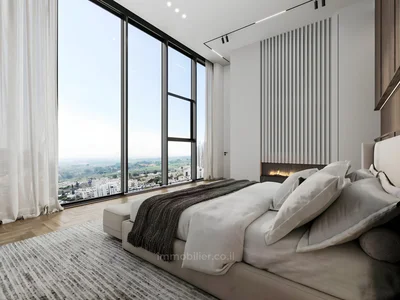 Wohnviertel Half floor luxury sky villa infinity tower tel aviv