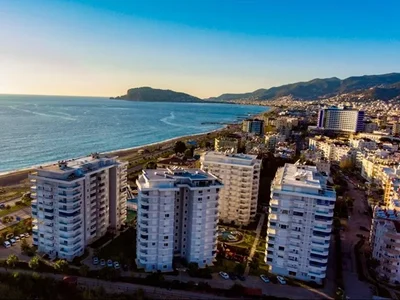 Zespół mieszkaniowy Furnished apartment with 2+1 50 meters from the sea in the complex Kurt Safir Vip