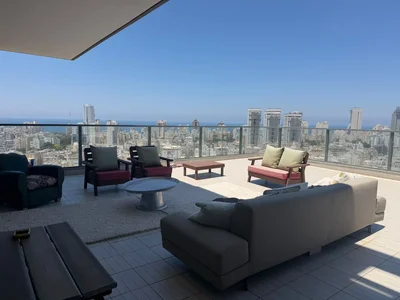 Wohnviertel Magnifique penthouse de reve a vendre avec piscine privee et vue panoramique sur la mer hashmonaim netanya