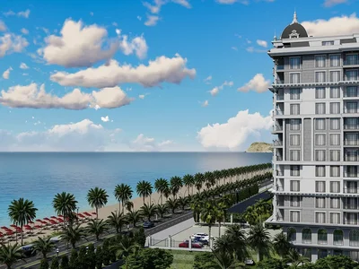 Apartamentowiec Apartamenty przy Plaży na Sprzedaż w Mahmutlar Alanya
