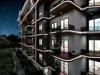Zespół mieszkaniowy New residence with swimming pools and a garden at 500 meters from the beach, Gazipasa, Turkey